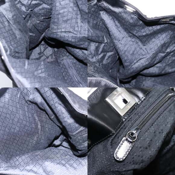 GUCCI Shoulder Bag Canvas Black - Picture 13 of 14